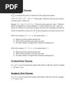 Rational Root Theorem