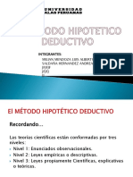 Método Hipotético Deductivo