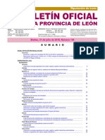 Boletín Oficial de la Diputación de León