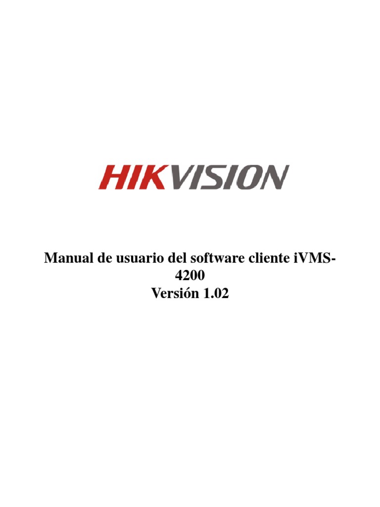 iVMS4200 User Manual v102 Baseline PDF PDF Point and Click