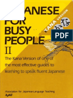 Japanese for Busy People 2 [Kana Version]