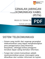 03 Pengenalan Jaringan Telekomunikasi Kabel PSTN PDF