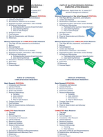 Parts of An AR Proposal