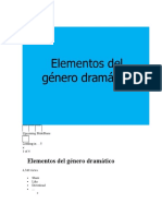 Elementos Del Género Dramático