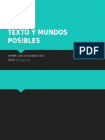 Texto y Mundos Posibles