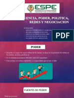 Liderazgo - Influencia, Poder, Politica, Redes y Negociación