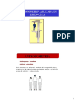 Antropometría aplicada en ergonomía