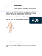 Posição Anatomica