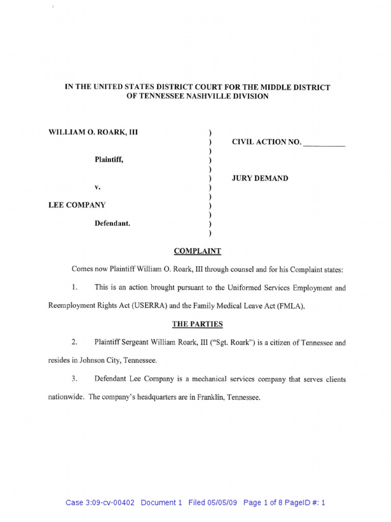 Original Complaint | PDF