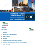 Descripcion y Efectos Tormenta de Fuego 18 Enero Al 5 Febrero 2017