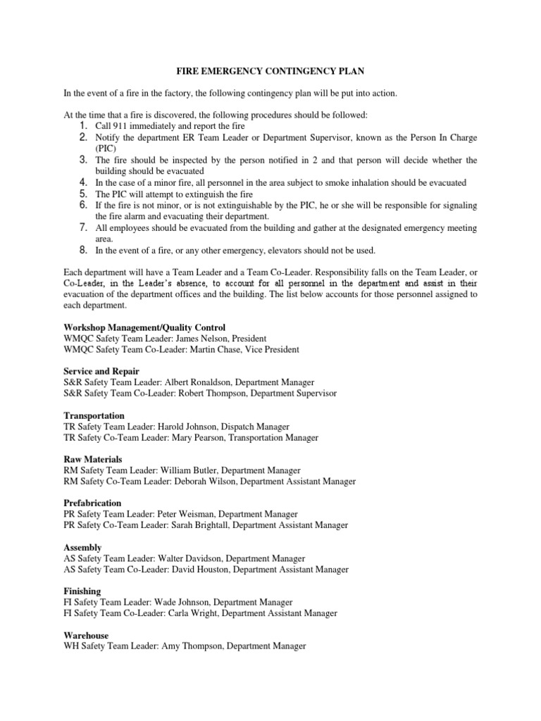 contingency-plan-for-fire-pdf-fire-safety-occupational-safety-and