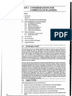 ES331 - 2 Considerations For Curriculum Planning PDF