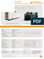 Grupo Electrógeno MC-1550 de 1285-1545 kW