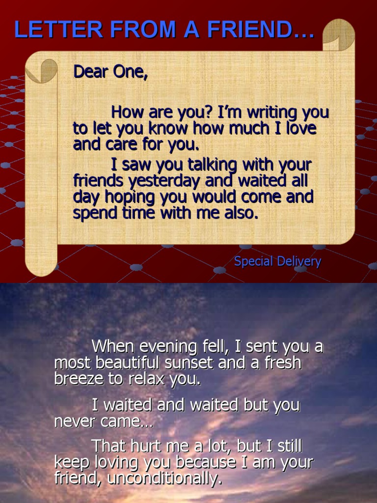 Love Letter from a Friend | PDF | Perfumery | Perfume