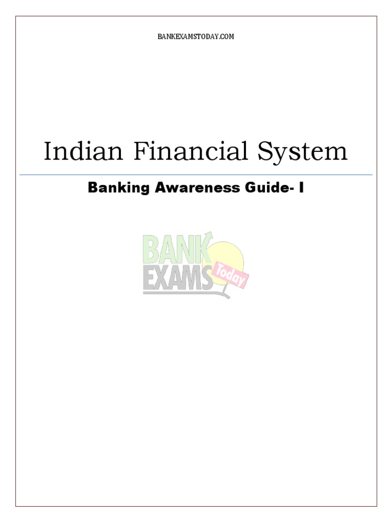Banking Awareness for Exam Prep | PDF | Financial Markets | Securities ...