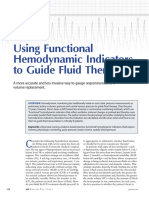 Using functional hemodynamic