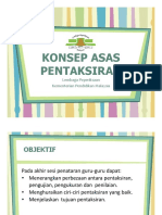 Konsep Asas Pentaksiran 