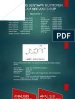 Analisis Senyawa Ibuprofen Dalam Sediaan Sirup PDF