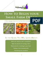 How To Begin Your Small Farm Dream: I G, Y W L A