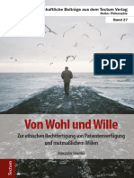 Von Wohl und Wille - Alexander Hevelke
