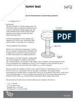 Advanced Lab testing - Resonant column