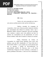 Parecer Do Mpsp Liminar contra a bancoop
