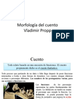 Morfología Del Cuento Propp