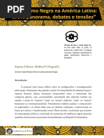 TEXTO BASE MODULO I - Sujeita Politica Mulher Negra - MINICURSO Feminismo Negro Na América Latina
