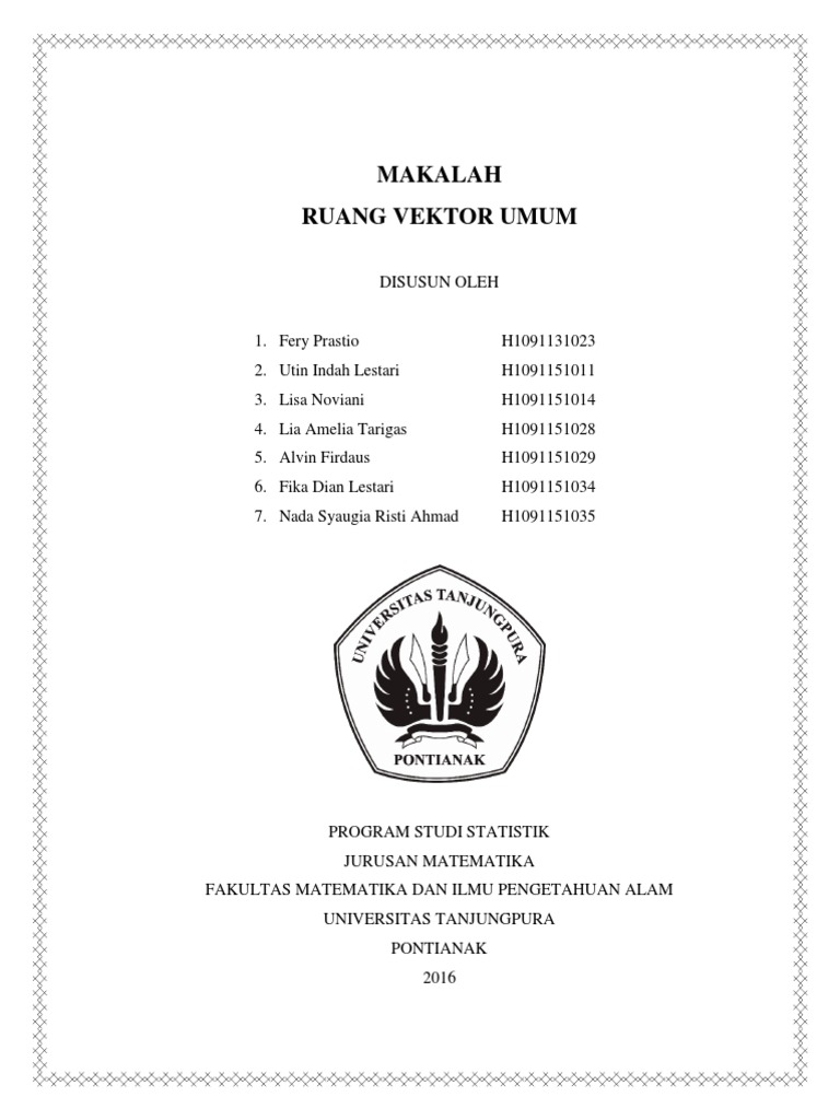 Makalah Ruang Vektor Umum Fixed