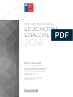 Manual Portafolio Educación Especial