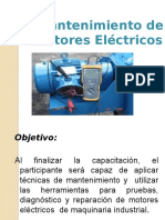 Mantenimiento en Motores Electricos PPT 1