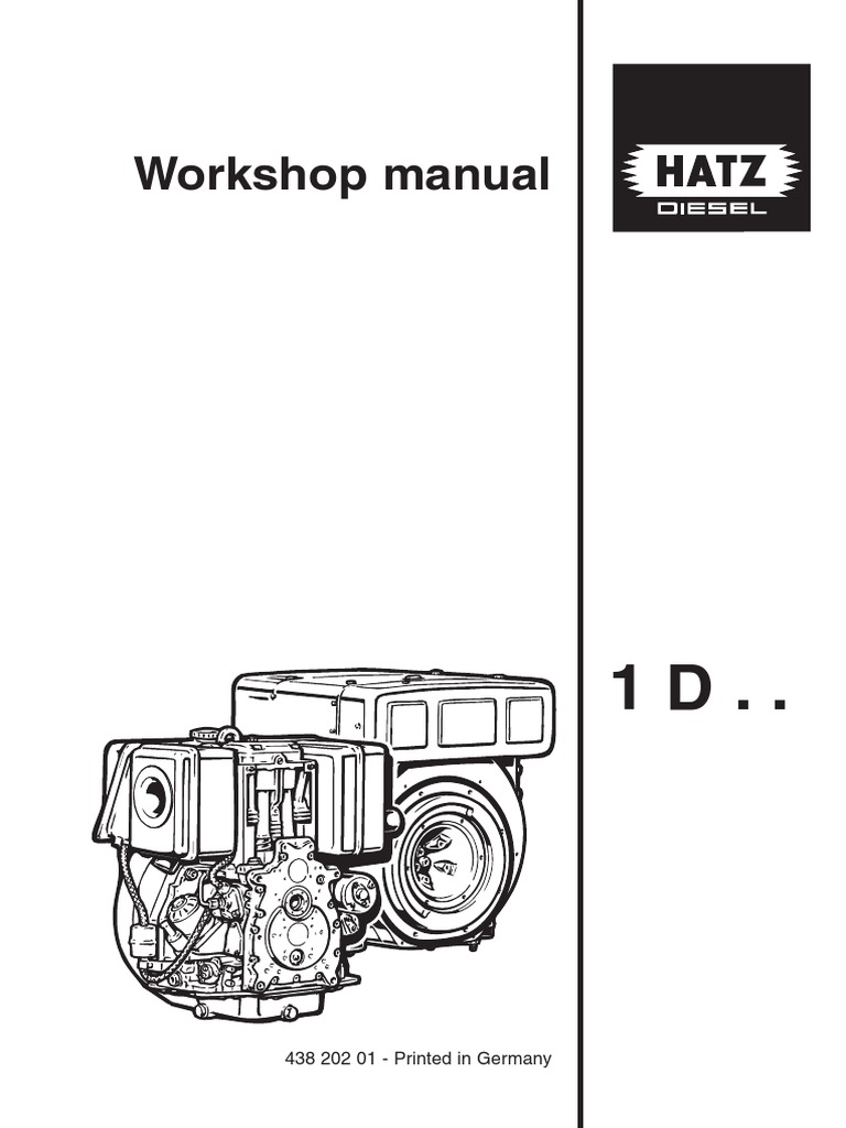 HATZ 4L41C DIESEL WORKSHOP MANUAL - Auto Electrical Wiring Diagram