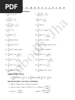 12th DIFFERENTIATION: - Theory & Problems