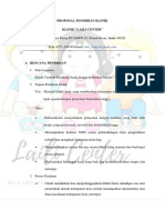 Proposal Pendirian Klinik Tambahan