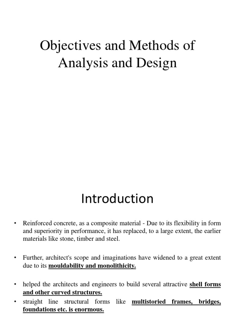 Reinforced Concrete Design Objectives | PDF | Structural Engineering ...