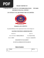 Arun Lahoria Orignal Project Report Part 1