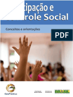 Participação e Controle Social 2520conceitos e Orientações PDF