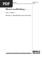 BS 1139 Sec 1.1 1990 Specification For Steel Tube PDF