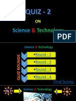 Quiz on Science and Technology