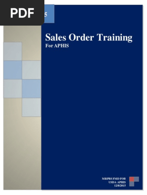 Sales Order SAP