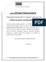 Certificado - MENTAL