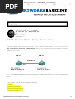 BGP RACE CONDITION - Networks Baseline - Cisco Engineers Live