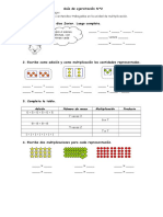 Guía de Multiplicacion