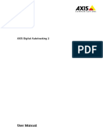 AXIS Digital Autotracking 2 - User Manual