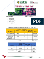 Cotización de Precios de La Ruta URKU