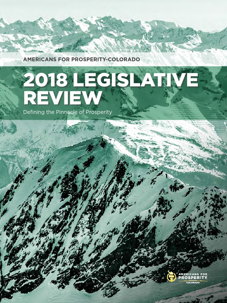 AFP Colorado Scorecard 2018 | PDF | Americans For Prosperity | Public ...