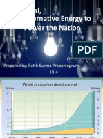 Geothermal, An Alternative Energy to Power The