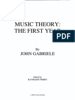 Music Theory: The First Year Essentials