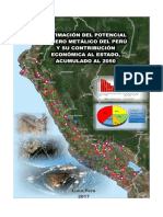 Estimación Del Potencial Minero Metálico Del Perú 22 Dic. 2017-2