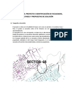 Conocimiento Del Proyecto e Identificación de Facilidades